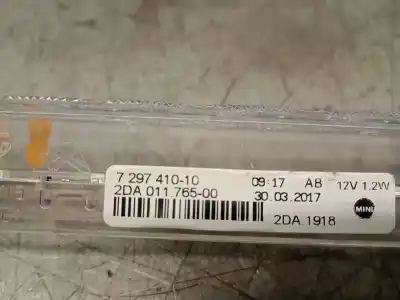 Pièce détachée automobile d'occasion feu de frein central pour mini mini (f55) cooper s références oem iam 7297410  63257297410