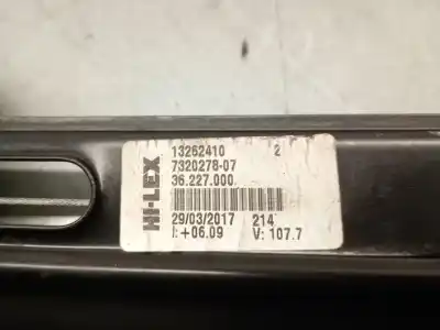 İkinci el araba yedek parçası ön sag pencere regülatörü için mini mini (f55) cooper s oem iam referansları 7320278  51337409358