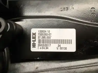 Автозапчастина б/у регулятор скла заднього правого для mini mini (f55) cooper s посилання на oem iam 7320282  51357490208