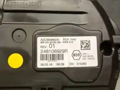 Peça sobressalente para automóvel em segunda mão quadrante por renault talisman (lp_) 1.5 dci 110 referências oem iam 248106929r  248103870r