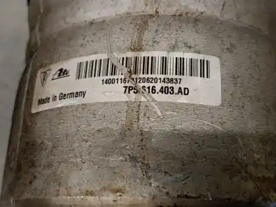 Автозапчастина б/у амортизатор передній лівий для porsche cayenne (92a) 3.0 diesel посилання на oem iam 7p5616039aj 15140011674 ate 95835803910