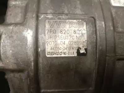 Автозапчастина б/у компресор кондиционера для porsche cayenne (92a) 3.0 diesel посилання на oem iam 7p08208030 7seu17c denso 95812601301