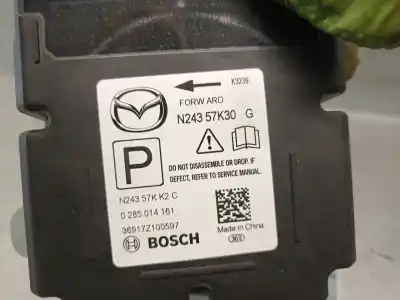 Автозапчастина б/у блок управління подушками безпеки для mazda mx-5 iv (nd) 2.0 (nd2e) посилання на oem iam n24357k30g 0285014161 bosch 