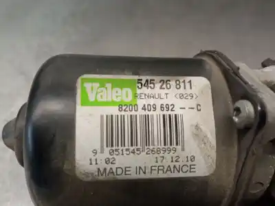 Автозапчастина б/у двигатель передніх склоочисників для renault kangoo express (fw0/1_) 1.5 dci 70 (fw0a, kw0v) посилання на oem iam 8200409692 54526811 valeo 7701066449