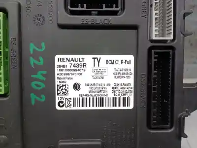 Second-hand car spare part electronic module for renault talisman (lp_) 1.5 dci 110 oem iam references 284b17439r  284b17439r
