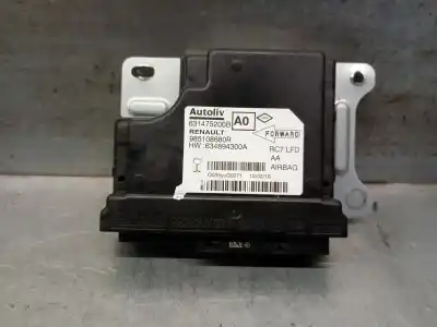 Peça sobressalente para automóvel em segunda mão centralina de airbag por renault talisman (lp_) 1.5 dci 110 referências oem iam 985108680r