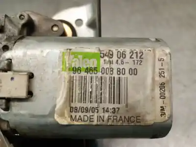 Pièce détachée automobile d'occasion moteur d'essuie-glace arriere pour peugeot 407 sw (6e_) 2.0 hdi 135 références oem iam 964650088000 54906212 valeo 6405r1