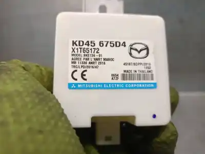 Second-hand car spare part electronic module for mazda mx-5 iv (nd) 2.0 (nd2e) oem iam references kd45675d4 x1t65172 