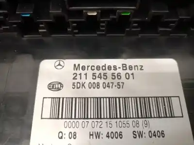 Piesă de schimb auto la mâna a doua panou siguranțe pentru mercedes-benz clase e t-model (s211) e 280 t cdi (211.220) referințe oem iam 2115455601 5dk00804757 hella 2115455601