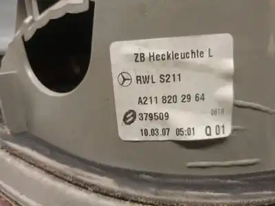 Pièce détachée automobile d'occasion feu arrière gauche pour mercedes-benz clase e t-model (s211) e 280 t cdi (211.220) références oem iam a2118202964  a2118202964