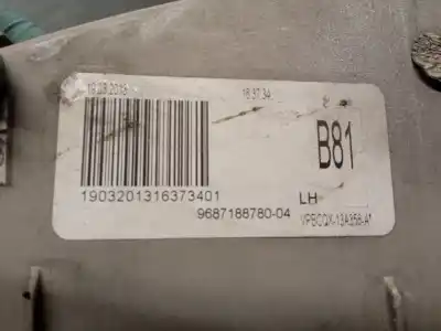 Second-hand car spare part front left headlight for citroen ds5 2.0 hdi 165 oem iam references 9687188780  