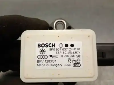 Second-hand car spare part sensor for audi a4 b8 (8k2) 2.0 tdi oem iam references 8k0907637c 0265005738 bosch 