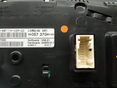 Peça sobressalente para automóvel em segunda mão quadrante por citroen ds5 2.0 hdi 165 referências oem iam 9805737080  9674576880