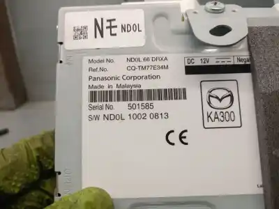 Автозапчастина б/у електронний модуль для mazda mx-5 iv (nd) 2.0 (nd2e) посилання на oem iam nd0l66drxa cqtm77e34m 