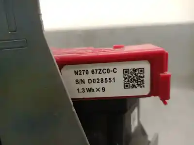 Автозапчастина б/у аккумулятор для mazda mx-5 iv (nd) 2.0 (nd2e) посилання на oem iam n27067zc0c  n27067zc0c