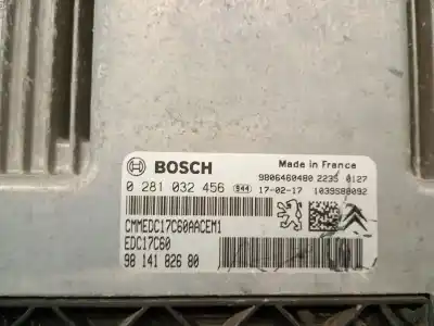 Second-hand car spare part ecu engine control for citroen c4 cactus 1.6 bluehdi 100 oem iam references 9814182680 0281032456 bosch 
