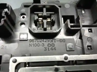 Peça sobressalente para automóvel em segunda mão luz interior por citroen ds5 2.0 hdi 165 referências oem iam 96702429  96702429xt