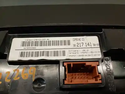 Автозапчастина б/у панель інструментів для citroen c4 cactus 1.6 bluehdi 100 посилання на oem iam 9821714180  9821714180