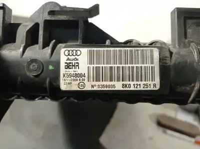Автозапчастина б/у водяний радіатор для audi a4 b8 (8k2) 2.0 tdi посилання на oem iam 8k0121251r k5948005 behr 