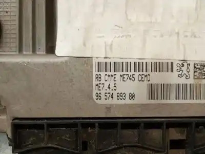 Recambio de automóvil de segunda mano de centralita motor uce para citroen c4 coupé (la_) 1.6 16v referencias oem iam 9657489380  