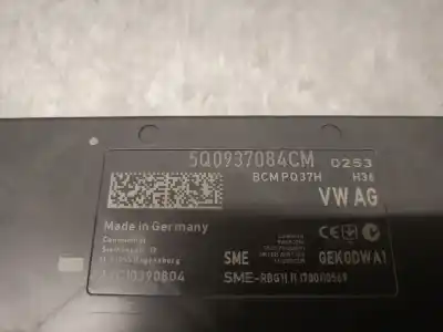 Second-hand car spare part comfort module for seat leon st (5f8) 1.4 tgi oem iam references 5q0937084cm  5q0937084cm Second-hand car spare part comfort module for seat leon st (5f8) 1.4 tgi oem iam references 5q0937084cm  5q0937084cm