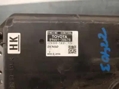 Second-hand car spare part ecu engine control for lexus gs (_s19_) 450h (grs191_, gws191_) oem iam references 8966130g70 2753001831 denso 