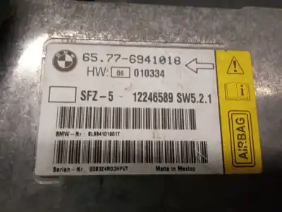 Second-hand car spare part airbag control unit for bmw 5 (e60) 525 i oem iam references 65776941018 010334 12246589
