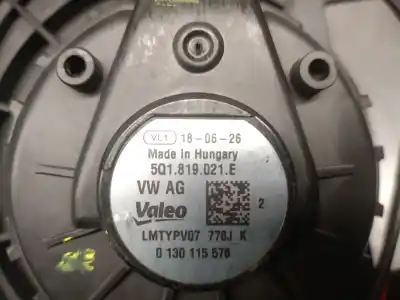 Автозапчасти б/у отопительный двигатель за seat leon st (5f8) 1.4 tgi ссылки oem iam 5q1819021e  5q1819021h