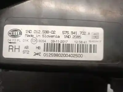 Автозапчасти б/у левая противотуманная фара за seat leon st (5f8) 1.4 tgi ссылки oem iam 575941701a  575941701a