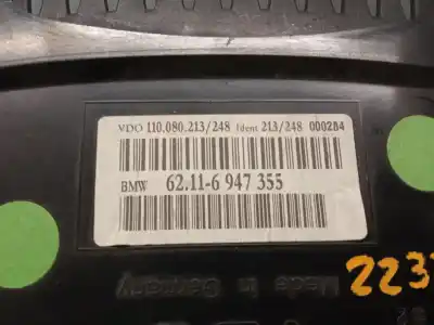 Second-hand car spare part dashboard for bmw 5 (e60) 525 i oem iam references 62116947355 110080213 vdo 62109194882