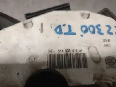 Автозапчасти б/у замок задней правой двери за seat leon st (5f8) 1.4 tgi ссылки oem iam 5k4839016af  5k4839016af