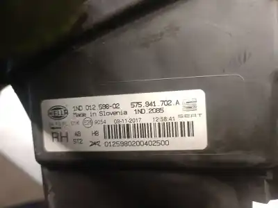 Автозапчастина б/у правий протитуман для seat leon st (5f8) 1.4 tgi посилання на oem iam 575941702a  575941702a