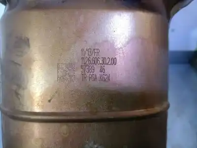Second-hand car spare part catalytic converter for citroen ds5 2.0 hdi 165 oem iam references psak624 112660630200 9801812480