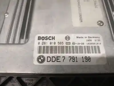 Second-hand car spare part ecu engine control for bmw 3 (e46) 320 d oem iam references dde7791190 0281010565 bosch dde7791190