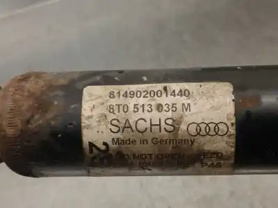 Автозапчастина б/у правий задній амортизатор для audi a4 b8 (8k2) 2.0 tdi посилання на oem iam 8t0513035m 814902001440 sachs 8t0513035m