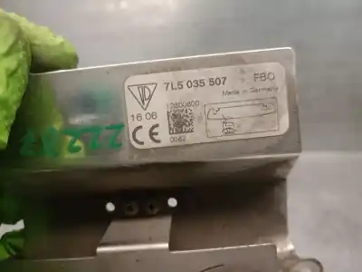 Peça sobressalente para automóvel em segunda mão módulo eletrónico antena por porsche cayenne (9pa) 3.2 referências oem iam 7l5035507 12300600 