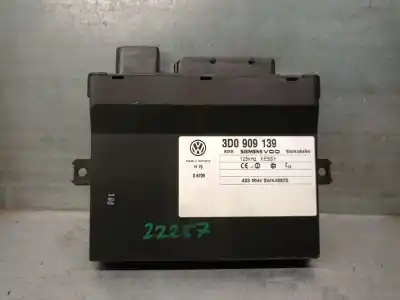 Автозапчастина б/у електронний модуль для porsche cayenne (9pa) 3.2 посилання на oem iam 3d0909139