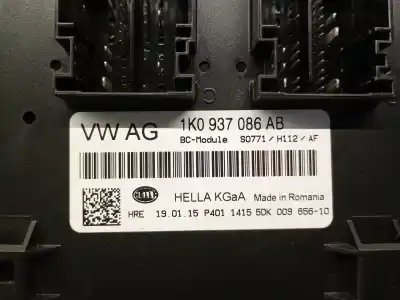 Pezzo di ricambio per auto di seconda mano modulo elettronico per seat altea xl (5p5, 5p8) 1.6 tdi riferimenti oem iam ik0937086ab  ik0937086ab