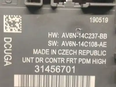 Second-hand car spare part central locking pump for volvo v40 fastback (525) d2 oem iam references 31456701 av6n14c237bb fomoco 