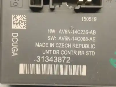 Second-hand car spare part central locking pump for volvo v40 fastback (525) d2 oem iam references 31343872 av6n14c236ab fomoco 