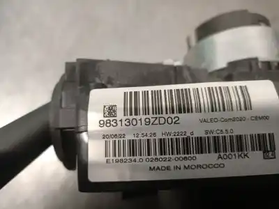 Автозапчасти б/у управление светом за peugeot 308 iii (fb_, fh_, fp_, f3_) bluehdi 130 (fbyhzl, fbyhzt) ссылки oem iam 98313019zd  98313019zd