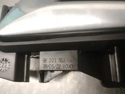 Автозапчастина б/у ліва задня внутрішня ручка для peugeot 308 iii (fb_, fh_, fp_, f3_) bluehdi 130 (fbyhzl, fbyhzt) посилання на oem iam 98201553vv  98201553vv