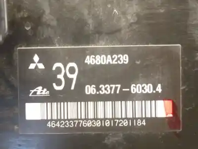 Автозапчастина б/у гальмівний серво для mitsubishi asx (ga_w_) 1.6 mivec (ga1w) посилання на oem iam 4680a239 06337760304 ate 4630a353
