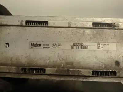 Second-hand car spare part intercooler for citroen c5 iii (rd_) 1.6 hdi 110 oem iam references 9657073480 992506vj valeo 384k8