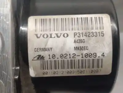 Peça sobressalente para automóvel em segunda mão abs por volvo v40 fastback (525) d2 referências oem iam 31423315 10021210094 ate 31423317