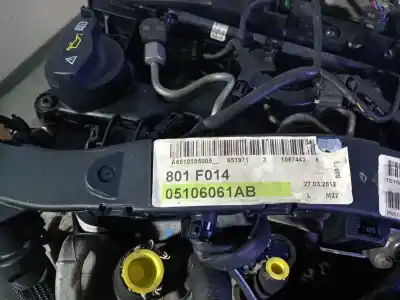 Second-hand car spare part complete engine for jeep compass (mk49) 2.2 crd 4x4 oem iam references 651925 31087442 68159571aa