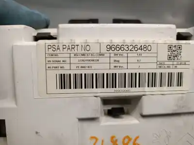 Автозапчастина б/у панель інструментів для citroen c5 iii (rd_) 1.6 hdi 110 посилання на oem iam 9666326480  