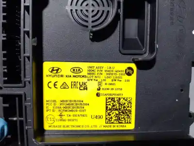 Автозапчасти б/у электронный модуль за hyundai bayon (bc3) 1.0 t-gdi ссылки oem iam 954d0q0490  