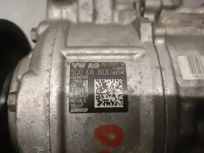 Автозапчасти б/у компрессор кондиционера воздуха за seat leon st (5f8) 1.4 tgi ссылки oem iam 5q0816803d 6ses14c denso 5q0816803d