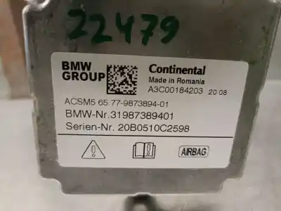 Автозапчастина б/у блок управління подушками безпеки для bmw 3 (g20, g80, g28) 320 d mild-hybrid посилання на oem iam 31987389401  